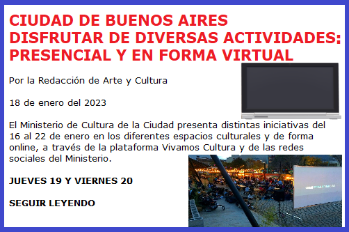 ACTIVIDADES ENERO II